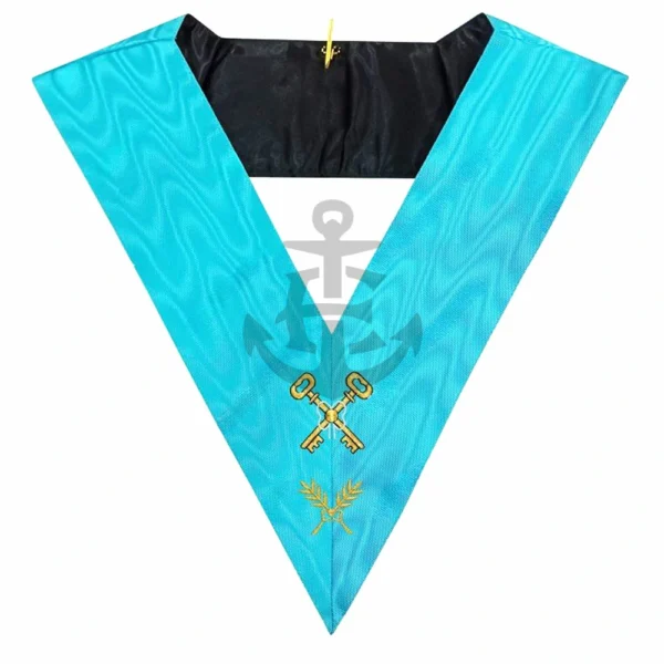 MASONIC REGALIA OFFICER'S COLLAR TREASURER