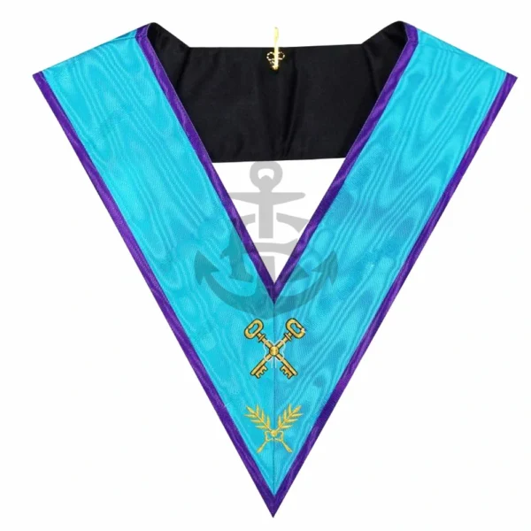 MASONIC REGALIA OFFICER'S COLLAR TREASURER