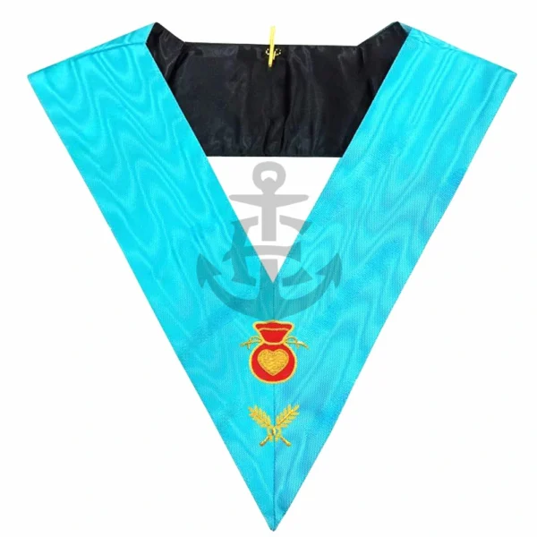 MASONIC REGALIA OFFICER'S HOSPITABLE COLLAR