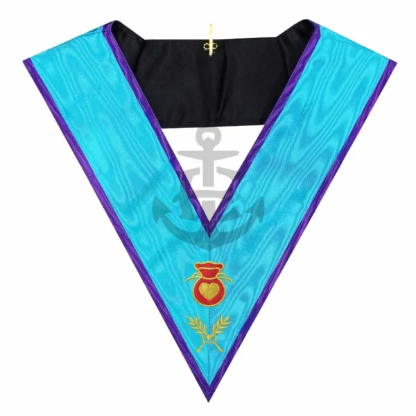 MASONIC REGALIA OFFICER'S HOSPITABLE COLLAR
