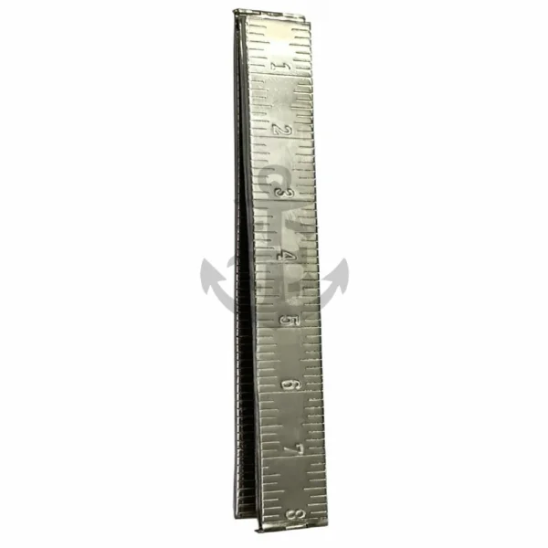 Brass Silver Metal Ruler Straight