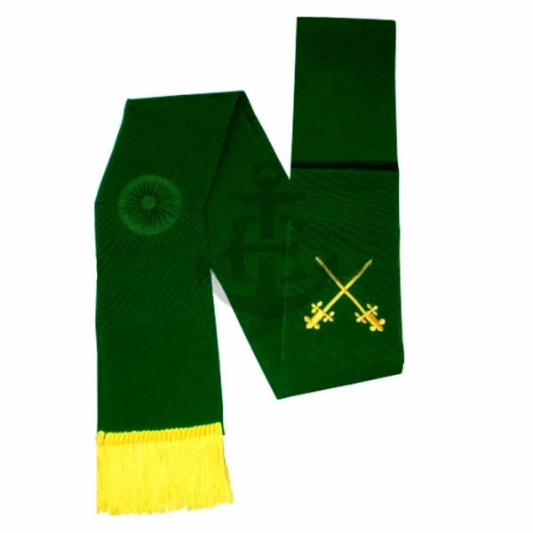 IC Knight Masons Sash Green