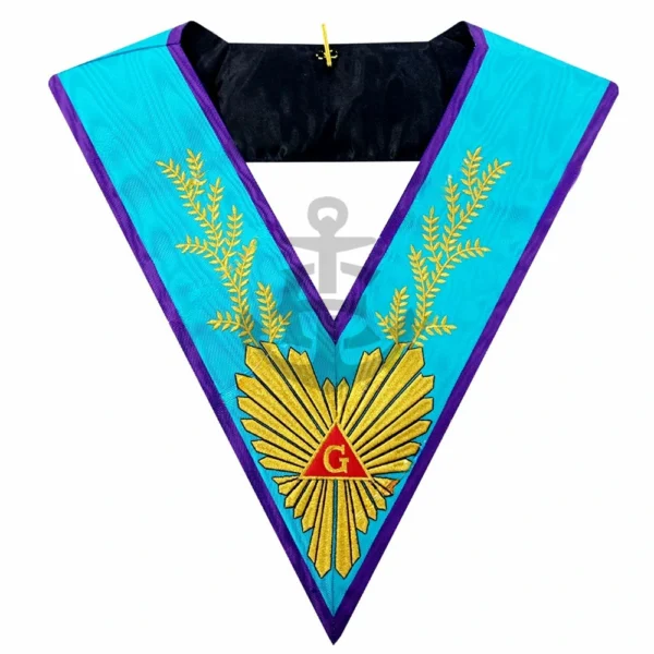 MASONIC WORSHIPFUL MASTER COLLAR MISRAIM RITE