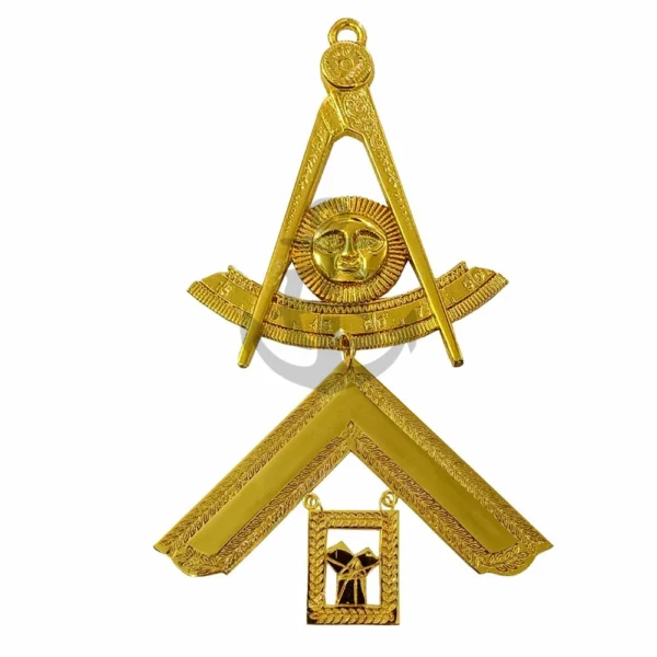 GILT JEWEL COLLAR HONOR PAST MASTER