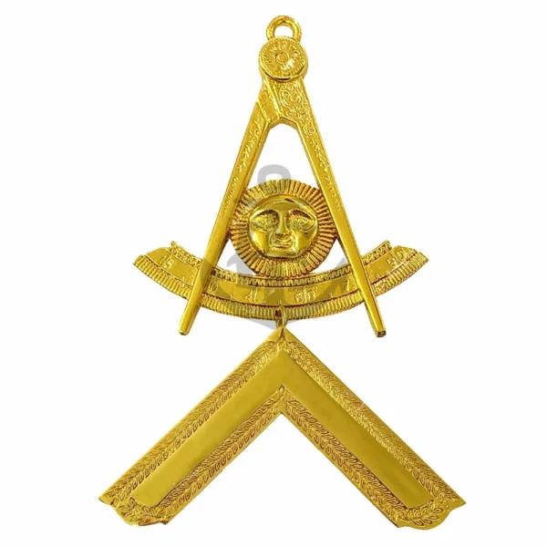 GILT JEWEL FOR WORSHIPFUL MASTER COLLAR