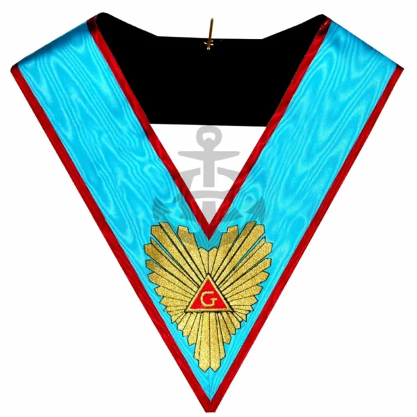 MASONIC WORSHIPFUL MASTER COLLAR OF AASR