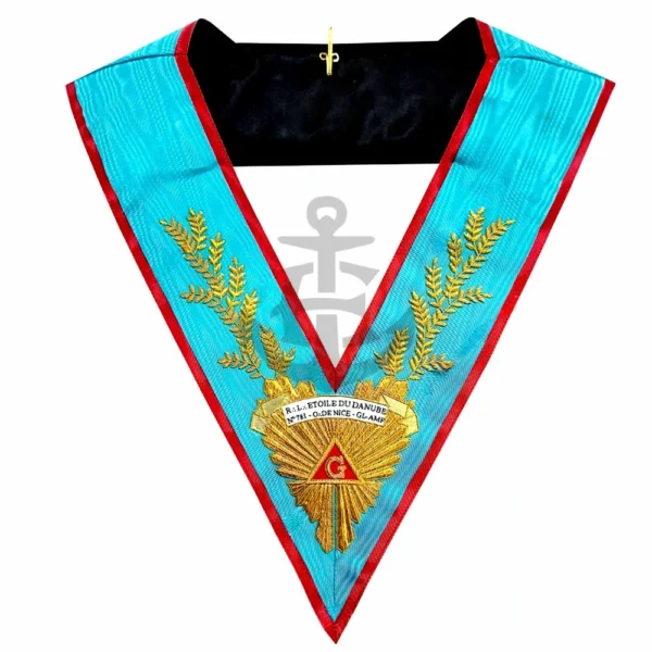 REGALIA WORSHIPFUL MASTER COLLAR OF AASR