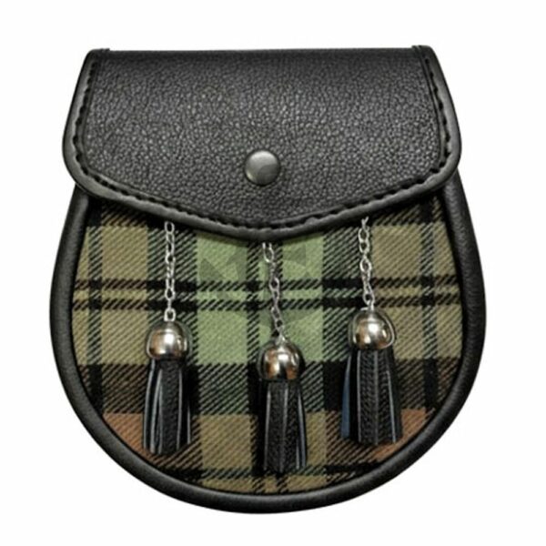 Traditional Scottish Leather Sporran Bag