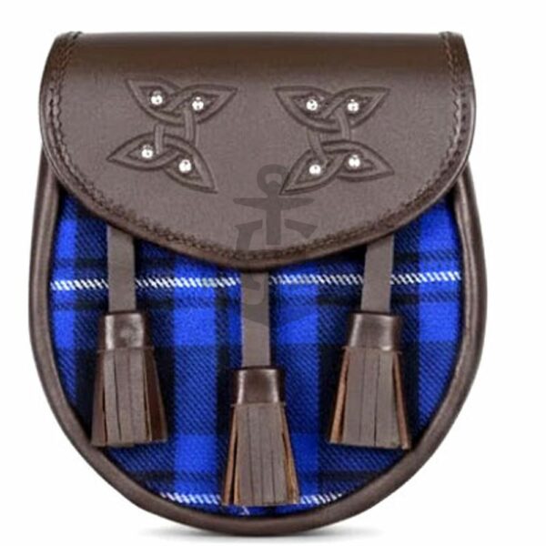 Modern Scottish Tartan Sporran