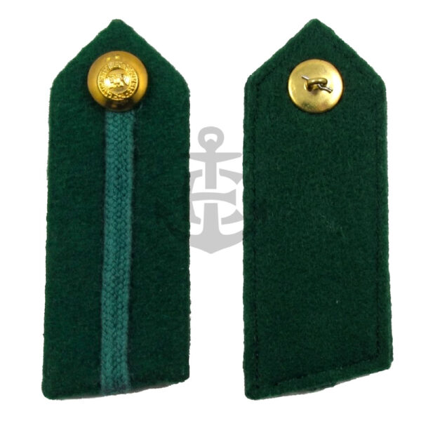 Green RADC Gorgets SD Service Dress